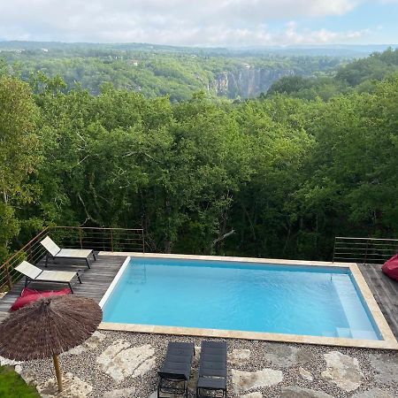 Gites Des Falaises De La Beaume Labeaume Bagian luar foto