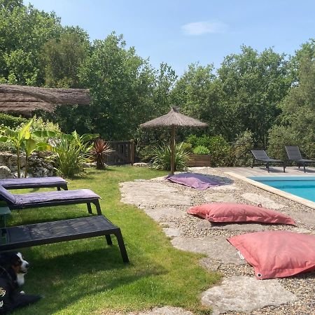 Gites Des Falaises De La Beaume Labeaume Bagian luar foto